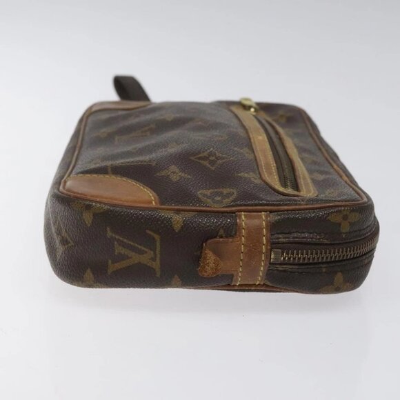 LOUIS VUITTON Monogram Marly Dragonne GM Clutch Bag - Picture 6 of 14